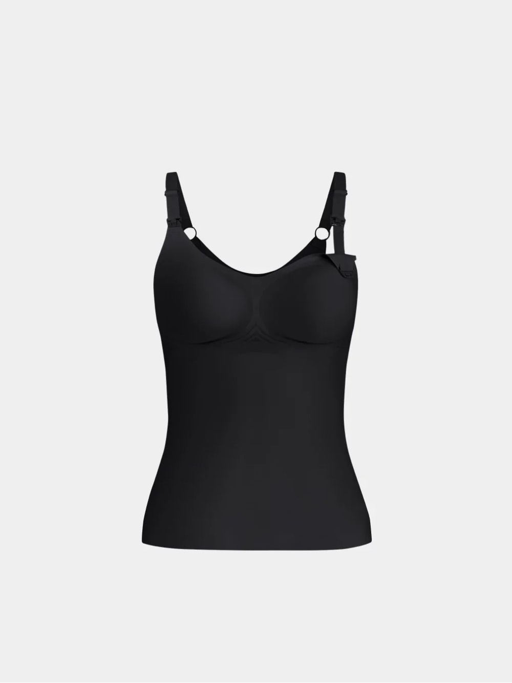 knix Black Seamless Nursing Cami with Clip Straps